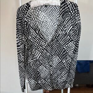 Talbots cotton blend cardigan